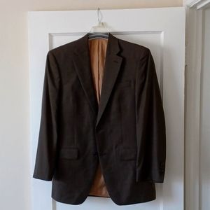 Ralph Lauren Mens 100% Wool Charcoal Blazer Jacket Size 36